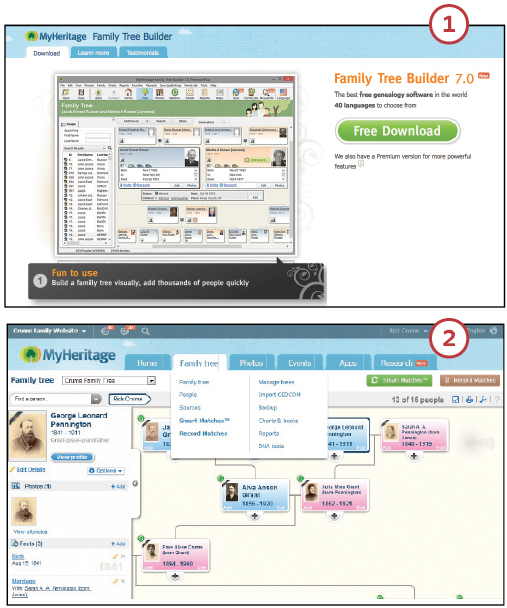 download myheritage family tree builder